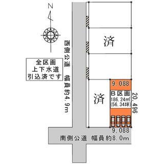 岐阜市 南鶉３丁目 (柳津駅) 住宅用地_2